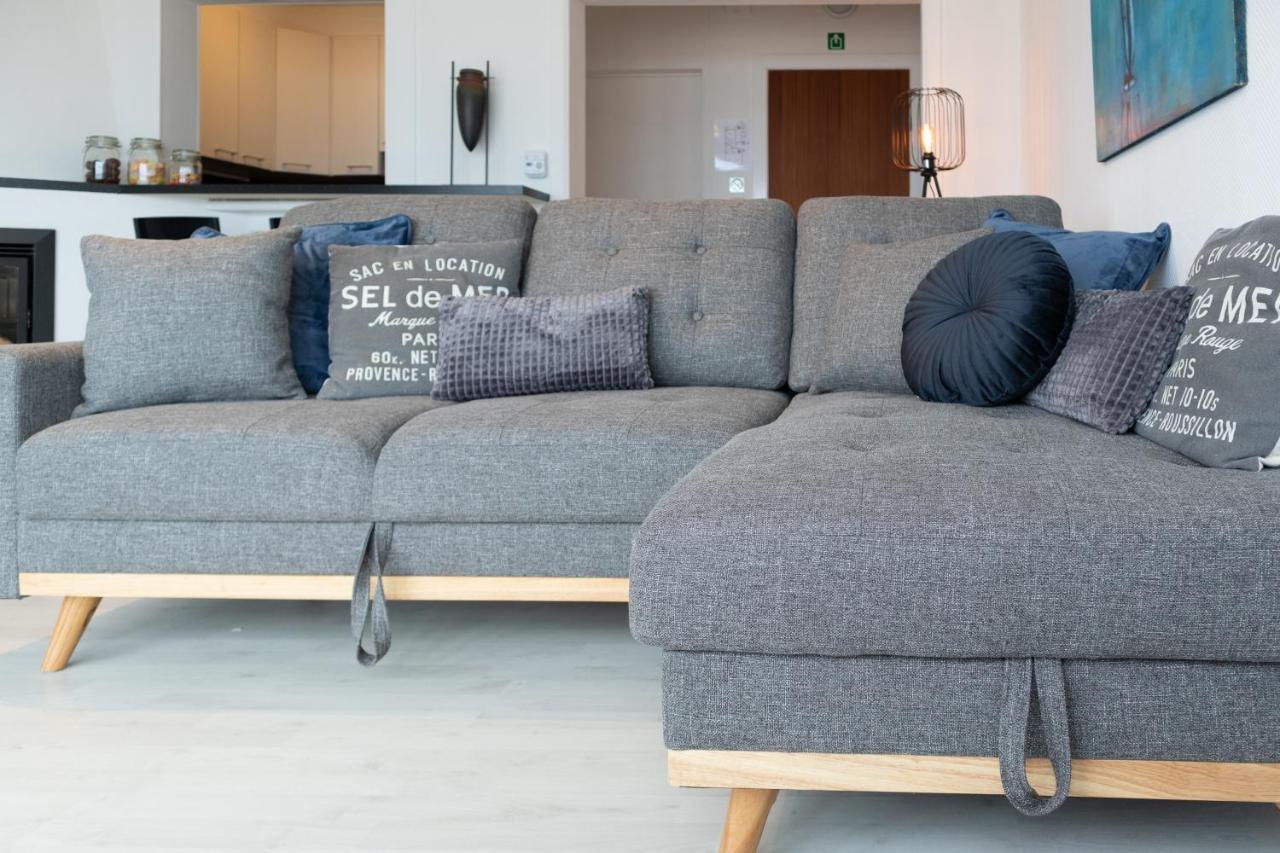 Modern Appartement Met Uniek Zeezicht Коксейде Экстерьер фото