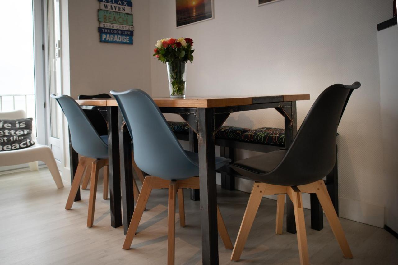 Modern Appartement Met Uniek Zeezicht Коксейде Экстерьер фото